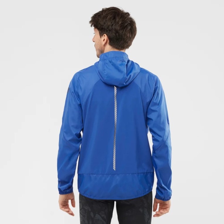 Cortavientos Salomon Bonatti Cross Hombre Azules | MX PHML984